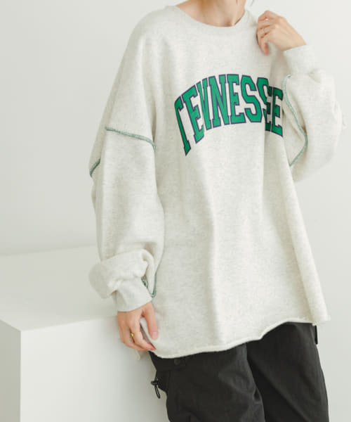 [ITEMS][裏起毛ロゴスウェット]