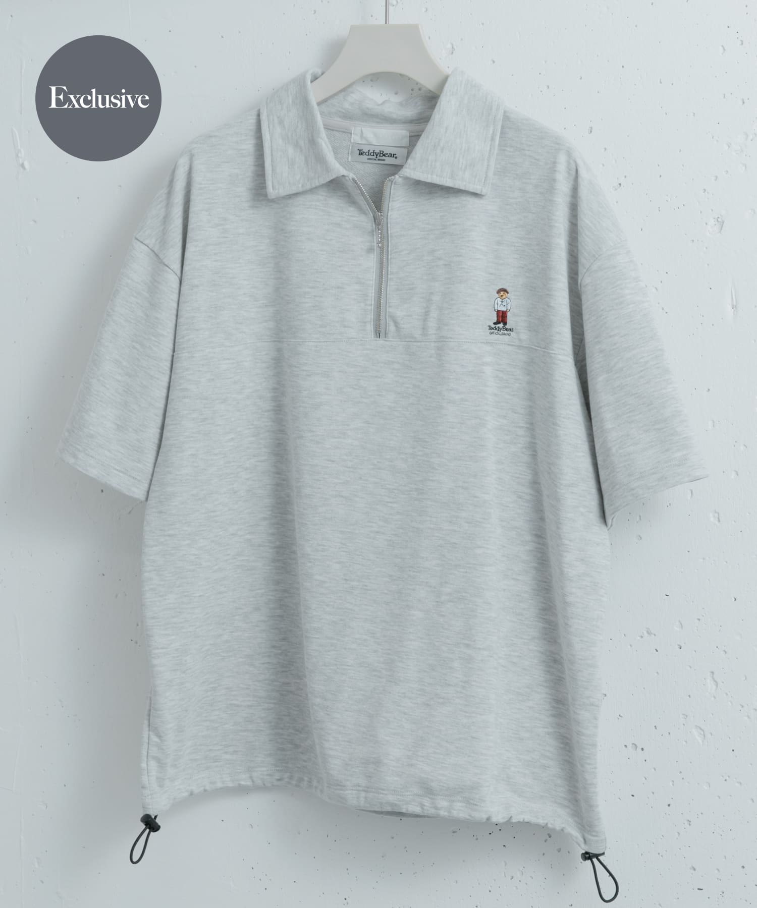 ５５％以上節約 別注』TeddyBear×SENSE テディベアハーフZIPスウェット PLACE OF トップス