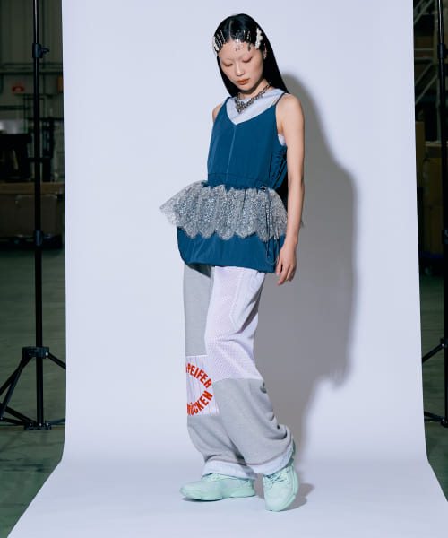 [THE GOODLAND MARKET][cwtch　RE-MULTI LACE DRESS]