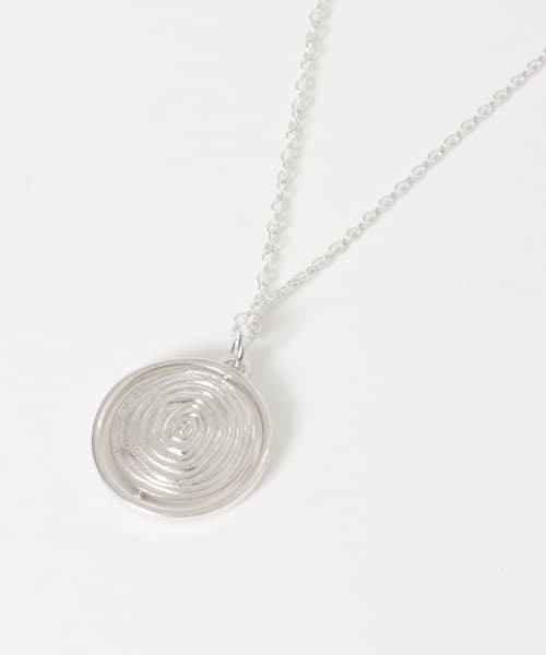 Sapir Bachar　FINGER PRINT NECKLACE