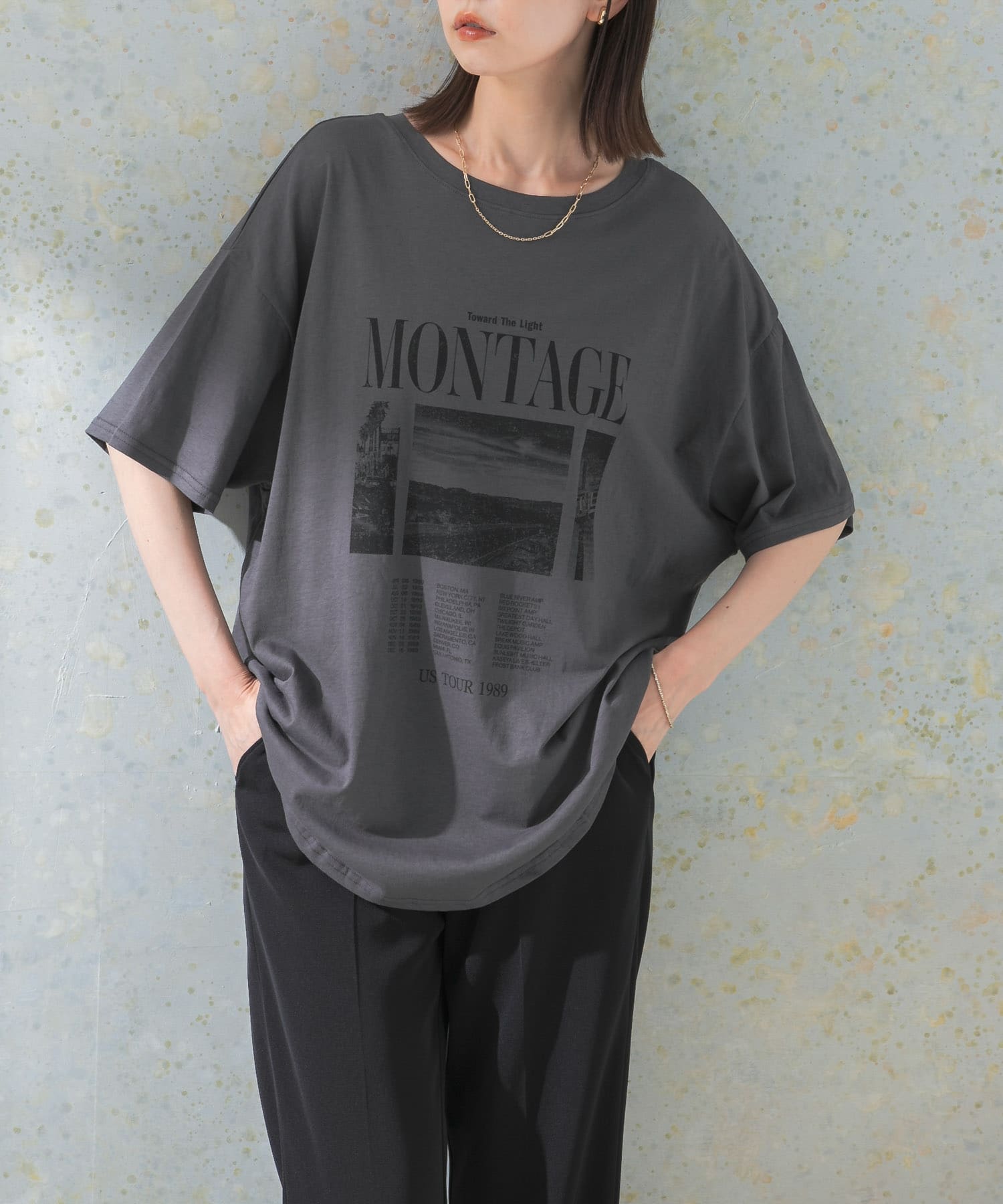 CHIGNON フォトTシャツ[RW46-8243-622KK]｜URBAN RESEARCH公式ファッション通販
