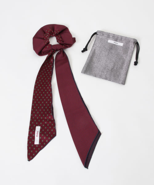 77circa　antique tie scrunchie