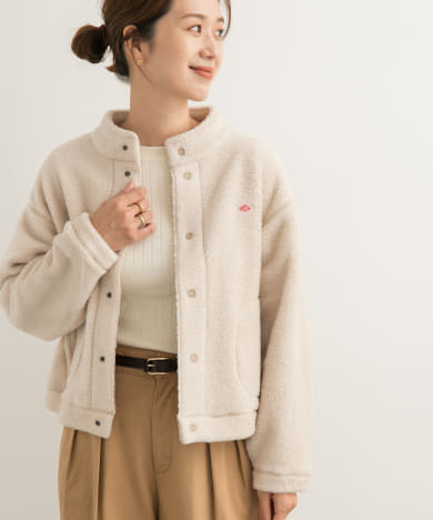 ◇[DT-D0030LMW]DANTON(ダントン) V NECK CARDIGAN ラムウールV