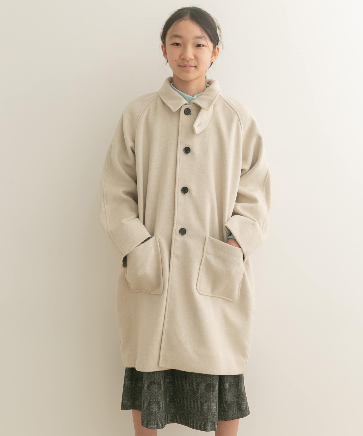WEB/一部店舗限定』ステンカラーウール混コート(KIDS)[DR47-37B262]｜URBAN RESEARCH公式ファッション通販
