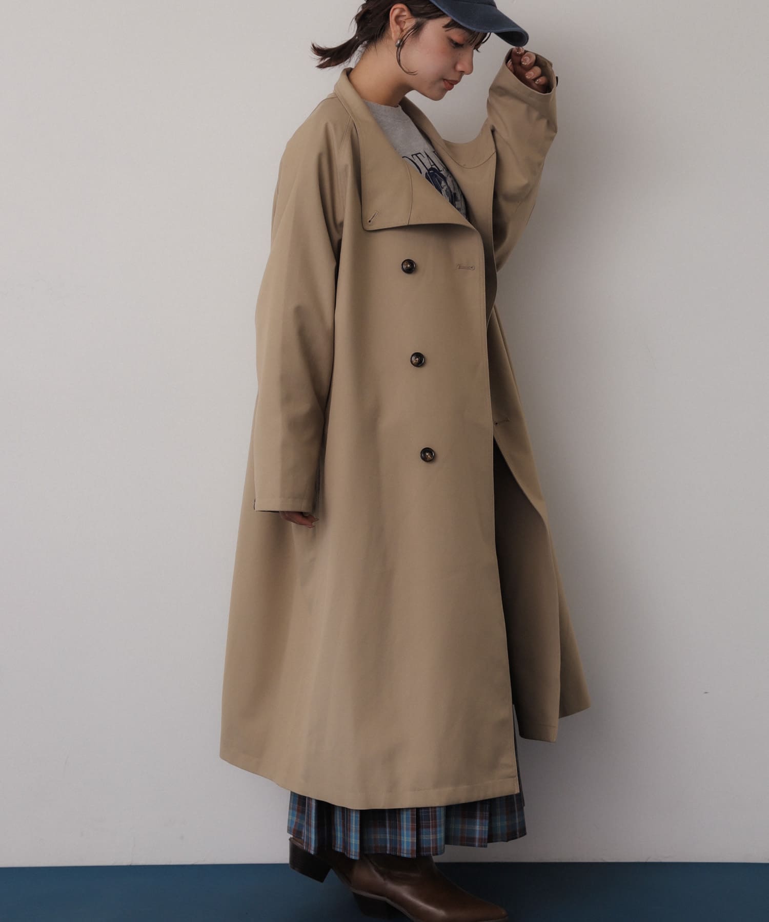 スタンドカラーロングコート[AA46-27S010]｜URBAN RESEARCH公式ファッション通販