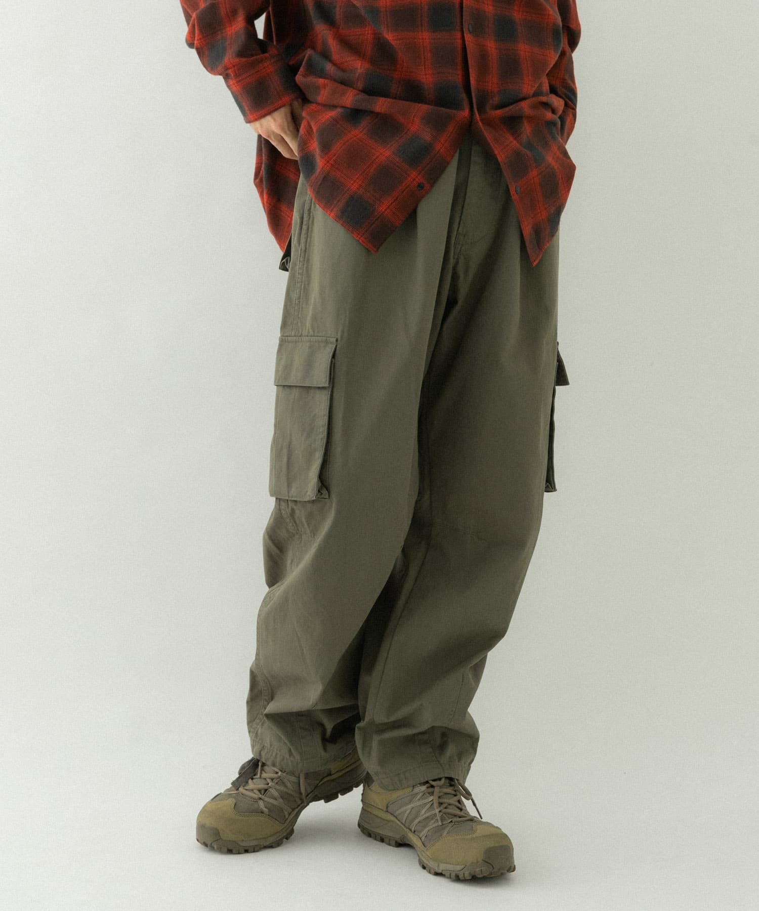 楽天市場】goa(ゴア) サイズ:F Parachute Cargo Pants リネン混