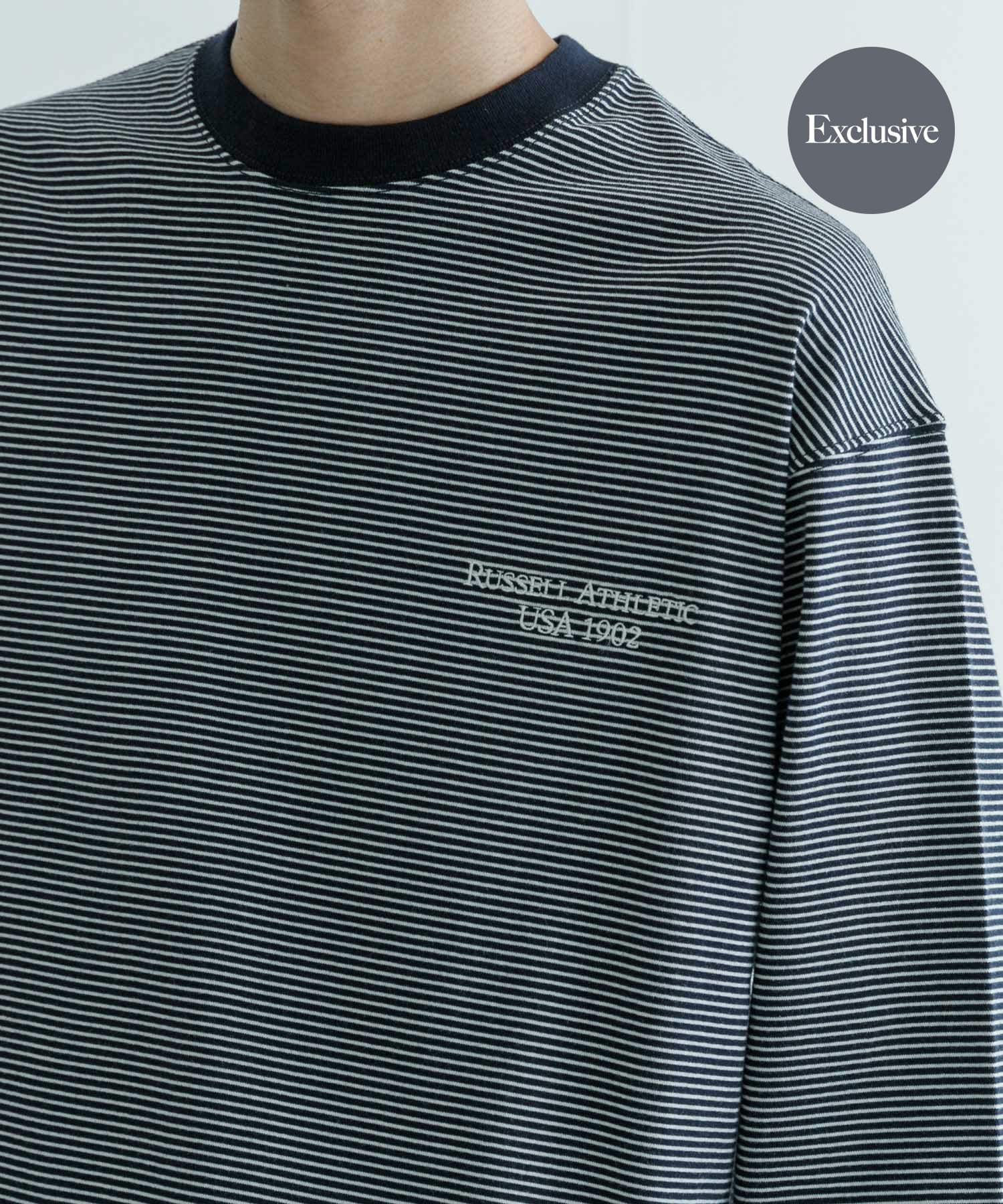 別注』RUSSELL ATHLETIC×UR LONG-SLEEVE T-SHIRTS[UR46-11H004