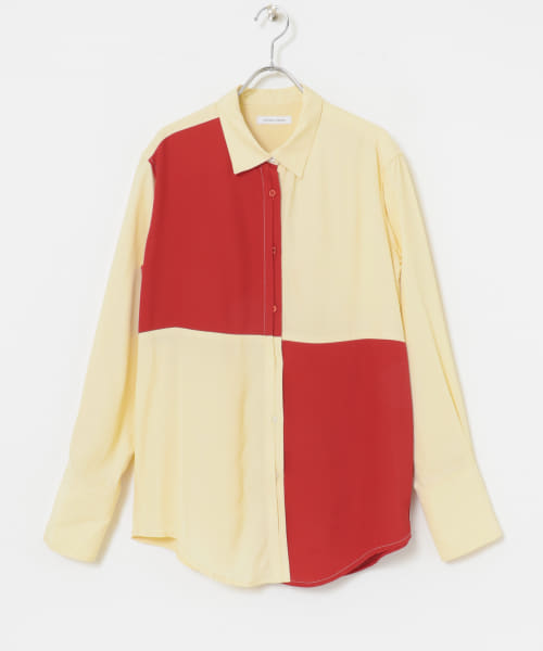 SATORU SASAKI　COLOR-BLOCK SHIRTS