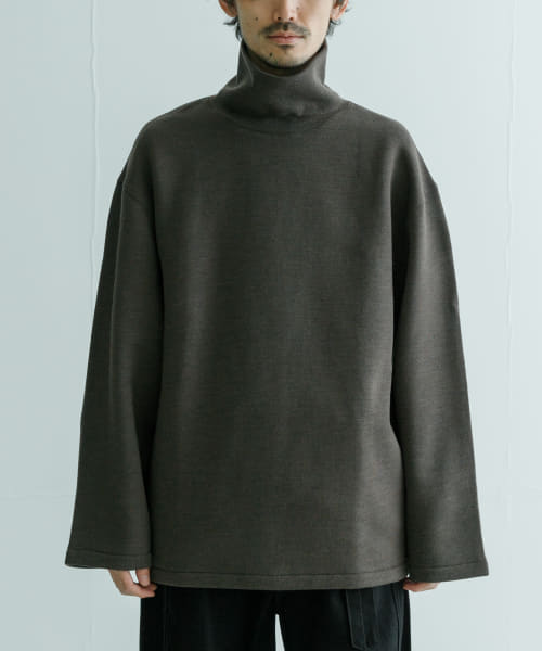 LEMAIRE　MOCK NECK SWEATSHIRTS
