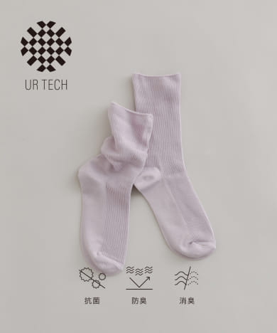『UR TECH』細リブソックス