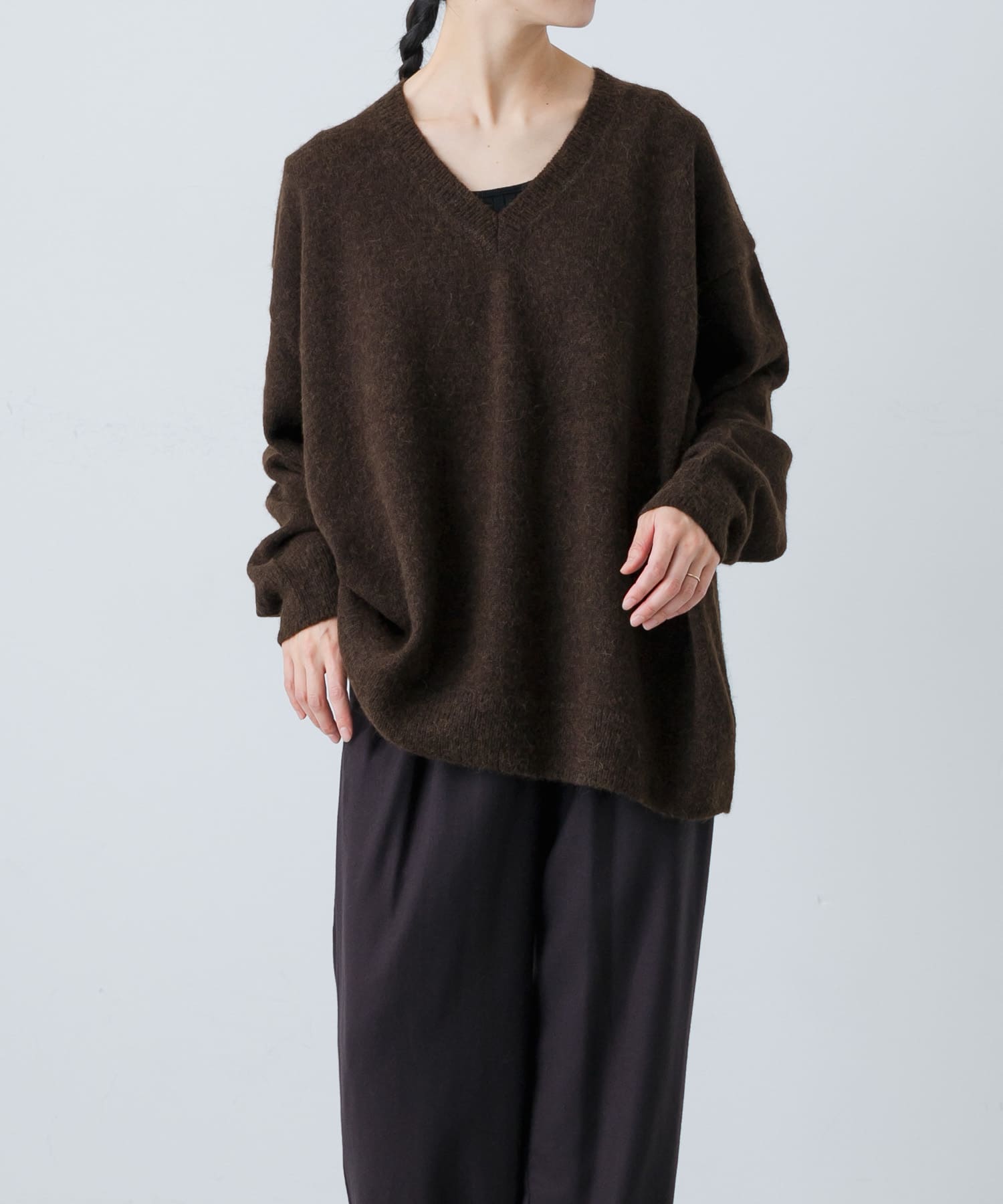 WIRROW Alpaca wool V-neck knit[GW47-597237-224]｜URBAN RESEARCH公式ファッション通販