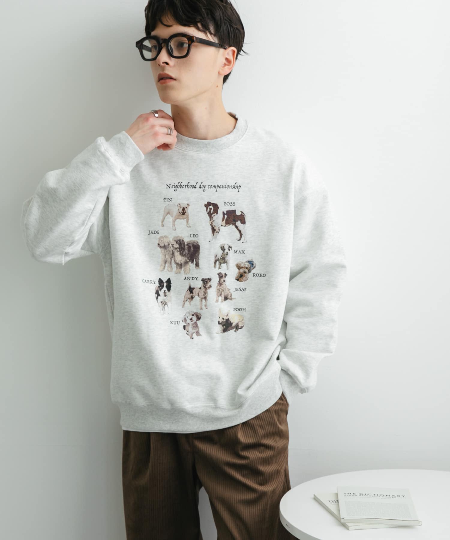 Dog Graphic Crew-neck Sweat[AA47-11S112]｜URBAN RESEARCH公式ファッション通販