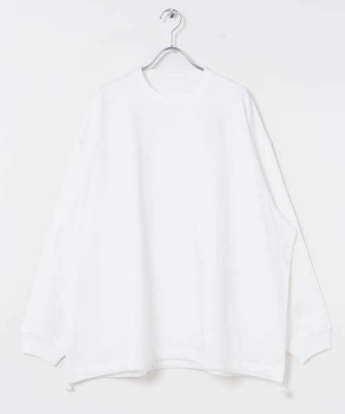 dDdDdDd　BIG DRAWSTRING LONG-SLEEVE T-SHIRTS