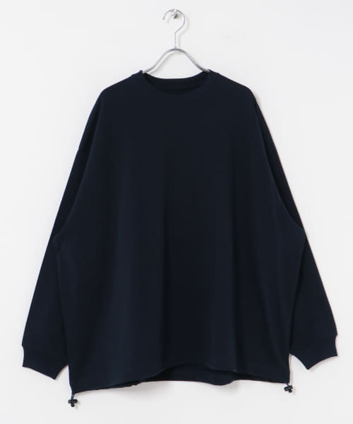 dDdDdDd　BIG DRAWSTRING LONG-SLEEVE T-SHIRTS