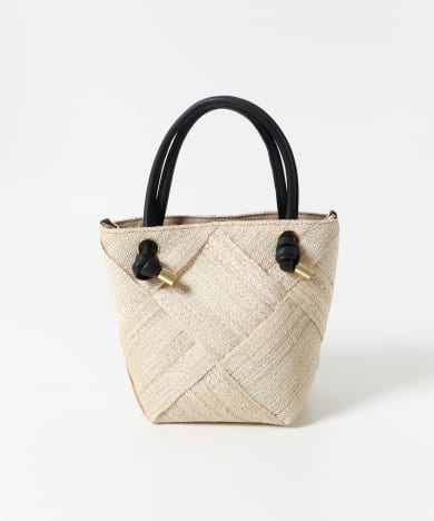 VIOLAd’ORO　アバカメッシュ2WAYバッグ