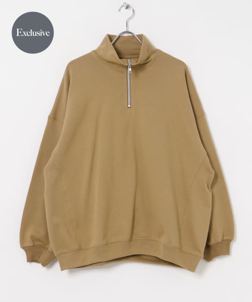 『別注』MIDIUMISOLID×TGM　Zipup Pullover