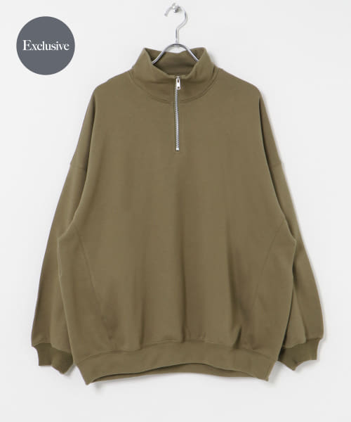 『別注』MIDIUMISOLID×TGM　Zipup Pullover