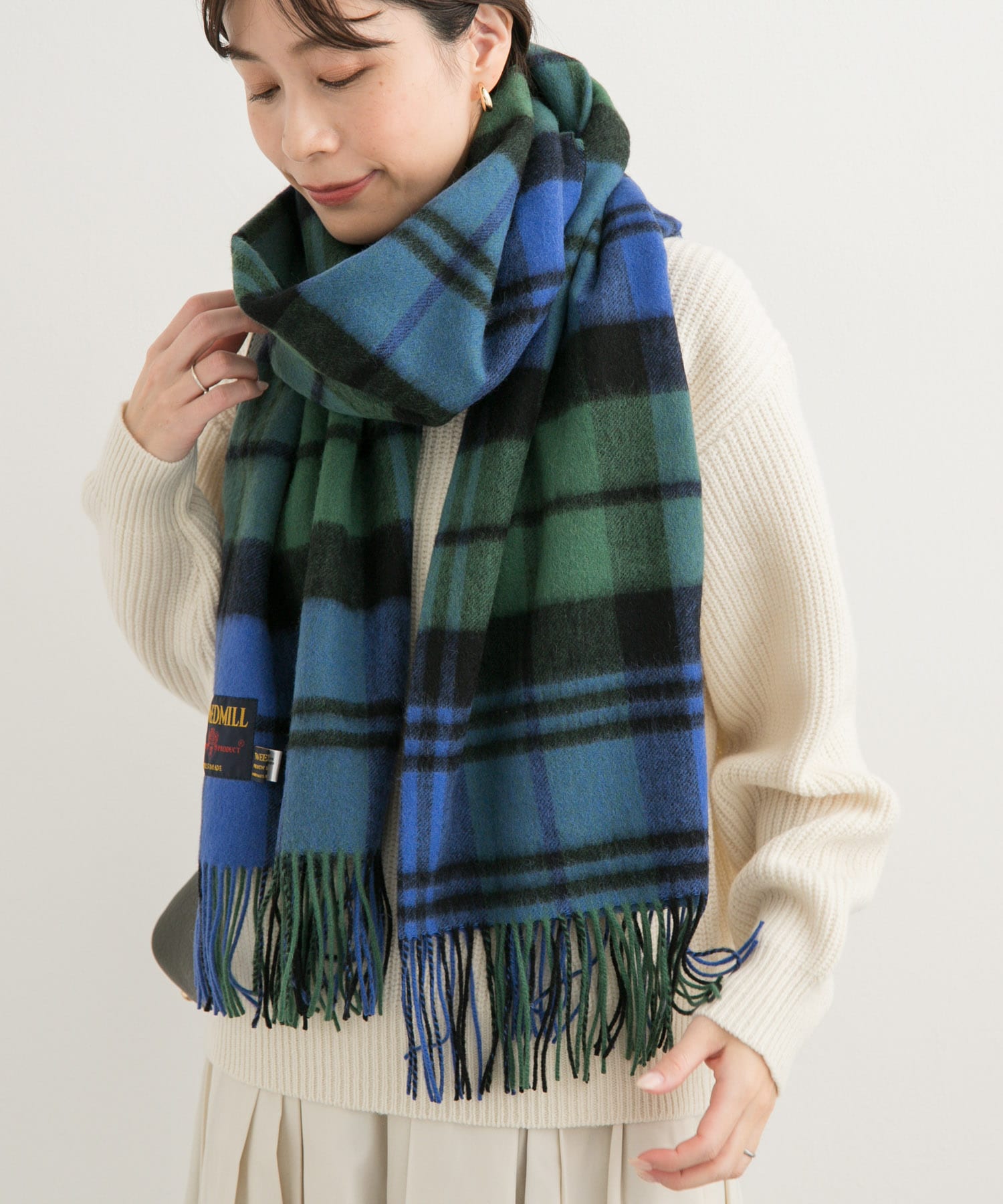 一部別注カラー』TWEED MILL wool stole[DW47-70-190-WP]｜URBAN RESEARCH公式ファッション通販