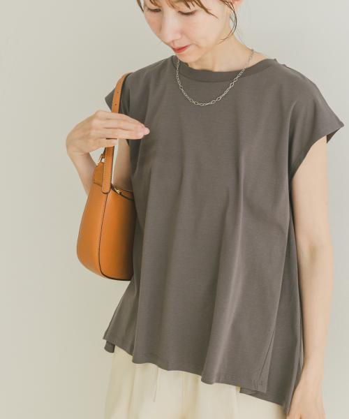 バックティアードフレンチTシャツ