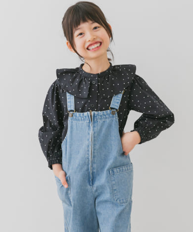 フリルカラーブラウス(KIDS)