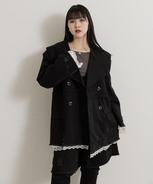 neith.tokyo　Twill Loose Jacket
