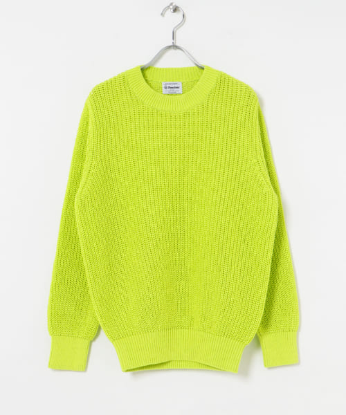 米富繊維　WASHI COTTON TAPE KNIT PULLOVER