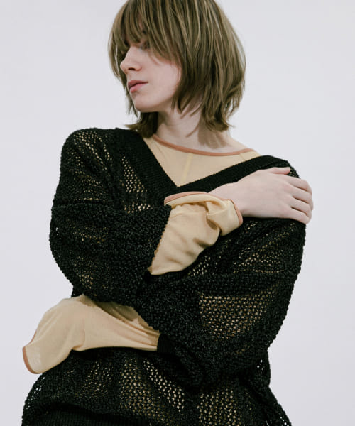 piping sheer tee