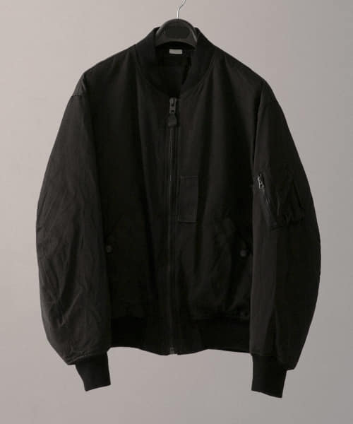 A PRESSE　Vintage Silk Flight Jacket