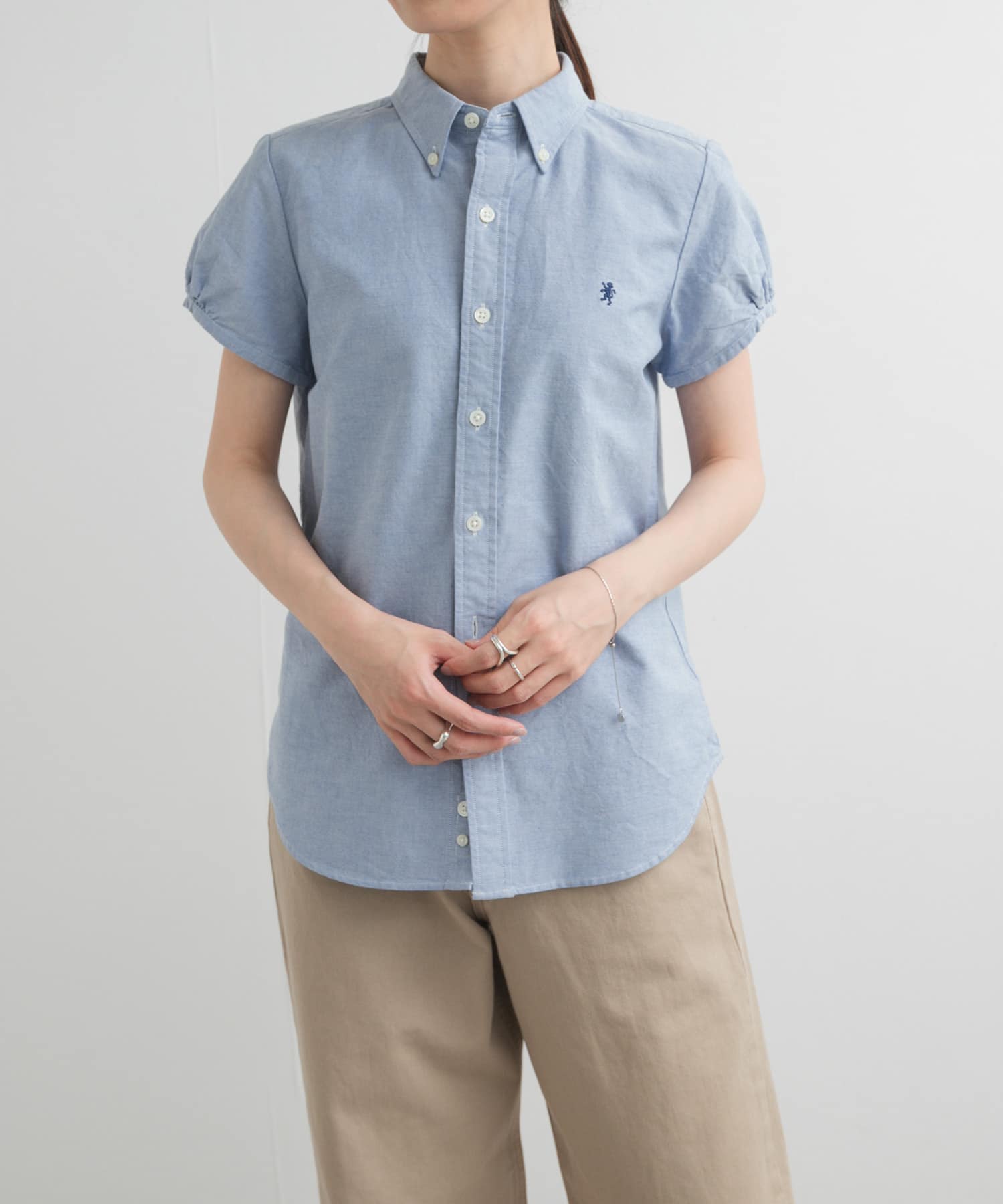 GYMPHLEX FRENCH SLEEVE SHIRTS[DWA5-GY-B0242SO]｜URBAN