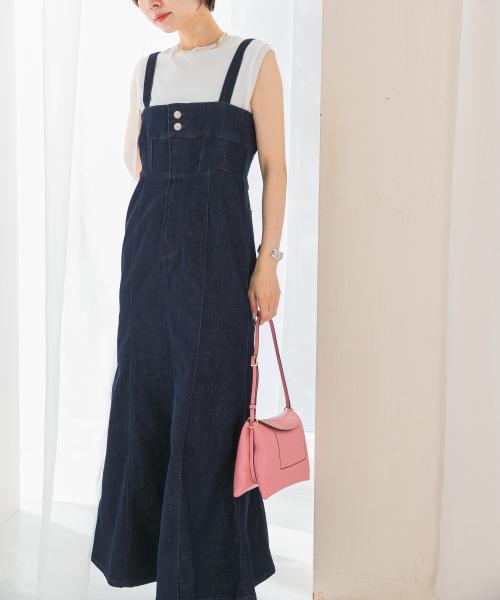 『別注』Lee×ROSSO　CAMISOLE FLARE SKIRT