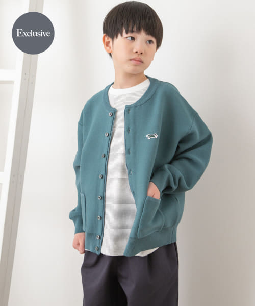 『親子リンク』『別注』PENNEYS×DOORS　THE FOXクルーネックカーディガン(KIDS)