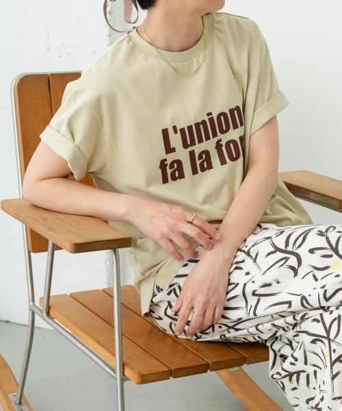 ロゴハンソデTシャツ