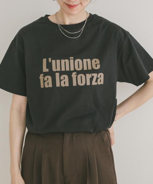 ロゴハンソデTシャツ