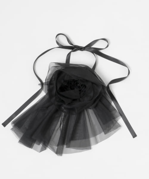VIVIANO　Tulle Flower Choker