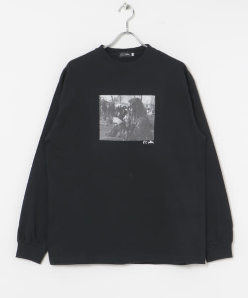 BLANKMAG　B/W photo L/S Tee