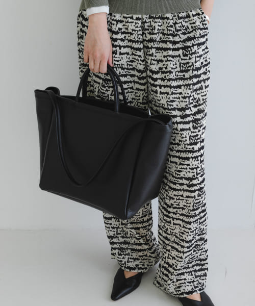 MARROW　DOUBLE FACED HANDLE TOTE