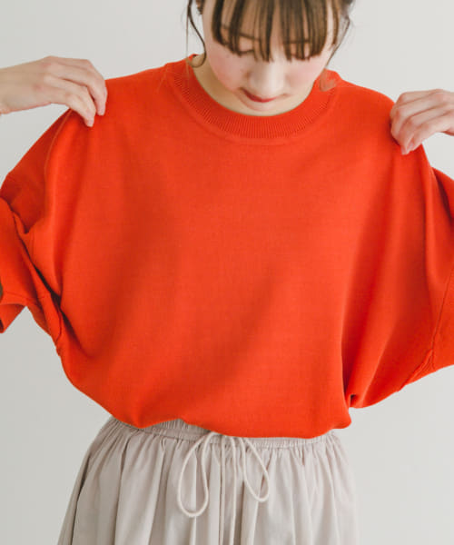 ニットTシャツ