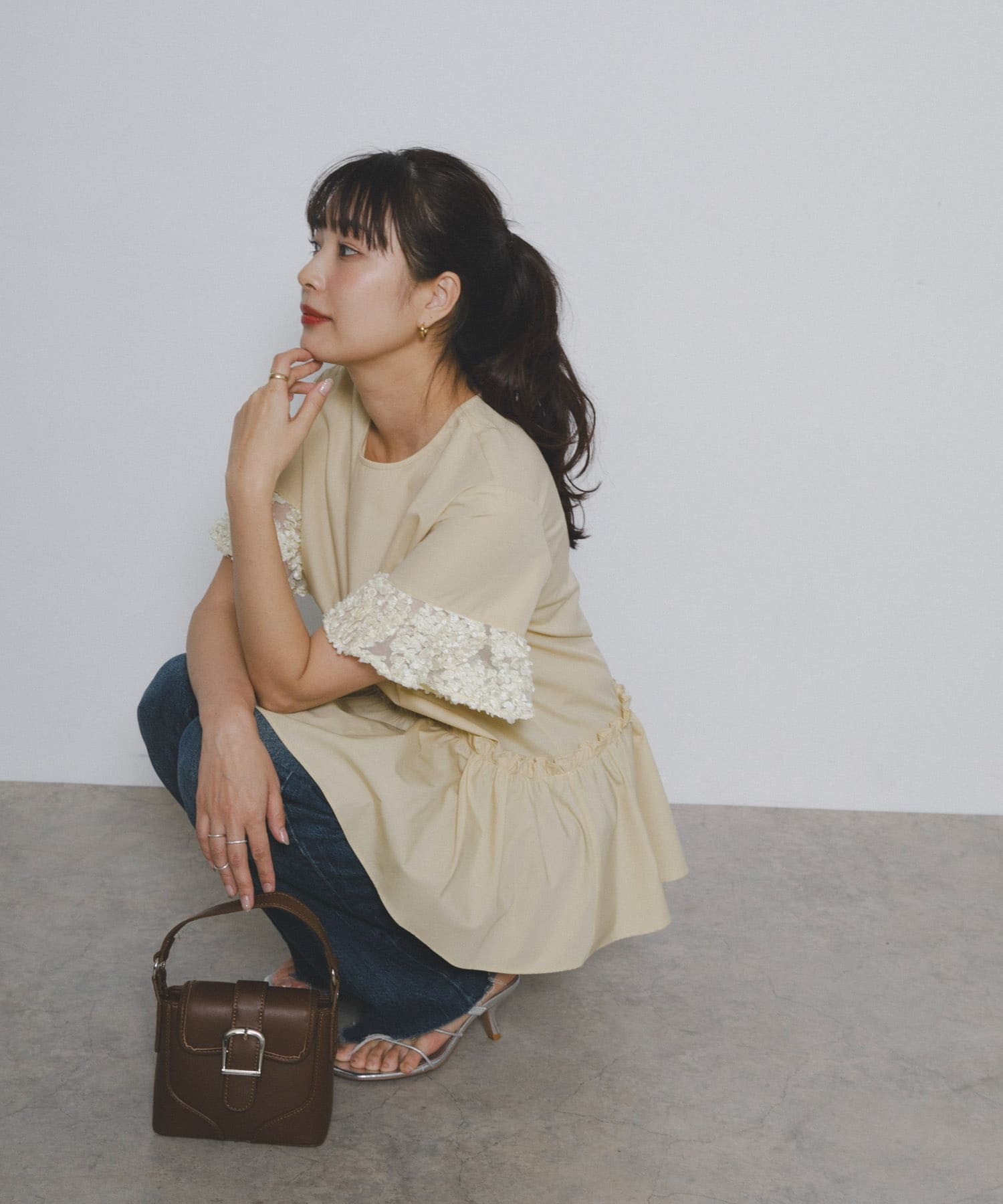 URBAN RESEARCH ROSSO（アーバンリサーチロッソ）の「幾何レース