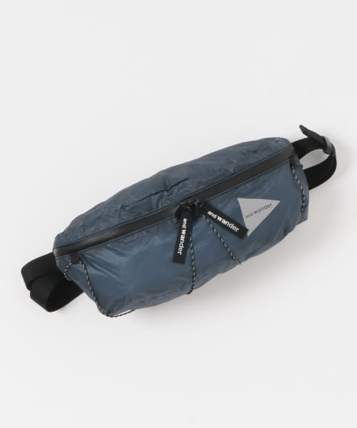 and wander　sil waist bag