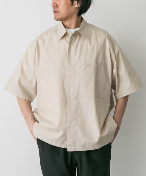 STILL BY HAND　Silk mixed shirts