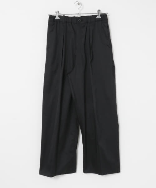 nonnotte　In Tuck Wide Trousers