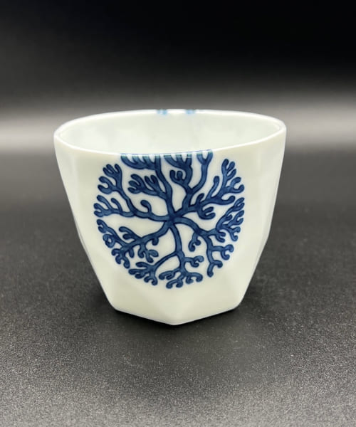 寿芳窯　面取コップ小