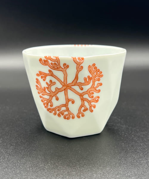 寿芳窯　面取コップ小