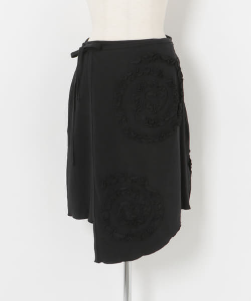 SUKU HOME　FRILL SPIRAL SKIRT