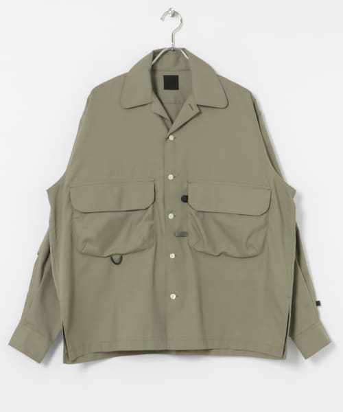 DAIWA PIER39　SPORTS OPEN COLLAR SHIRT L/S