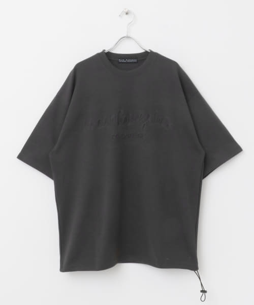 『WEB限定』Mark Gonzales　プリントクルーネックドローコードTシャツ