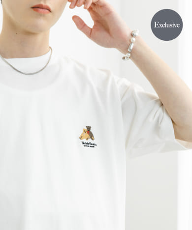 『別注』TeddyBear×SENSE OF PLACE　ショートスリーブTシャツ