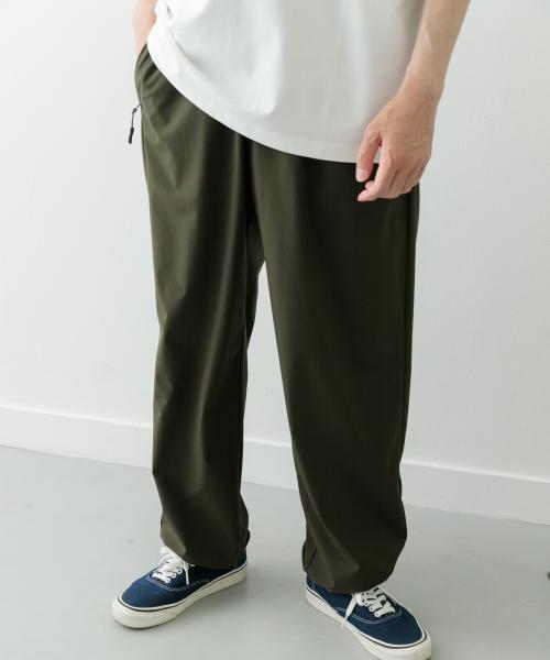 ナイロンストレッチイージーパンツ