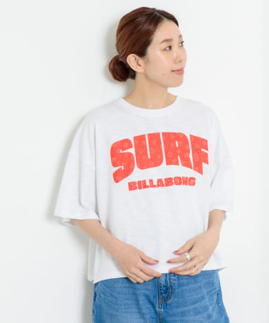 BILLABONG　サーフワイドクロップドTシャツ