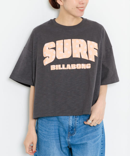 BILLABONG　サーフワイドクロップドTシャツ